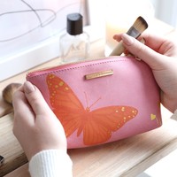 House of Disaster Heritage & Harlequin Butterfly Make Up Bag