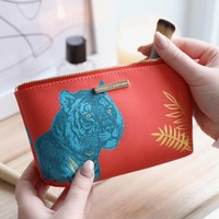 House of Disaster Heritage & Harlequin Tiger Make Up Bag