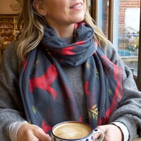 House of Disaster Heritage & Harlequin Zebra Scarf