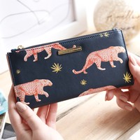 House of Disaster Heritage & Harlequin Leopard Wallet