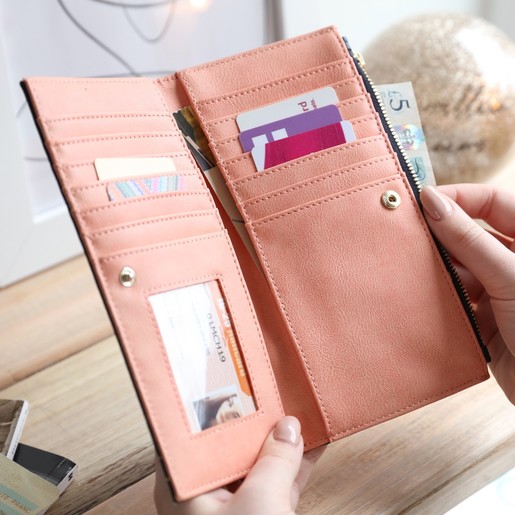 Lisa Angel House of Disaster Heritage & Harlequin Leopard Wallet