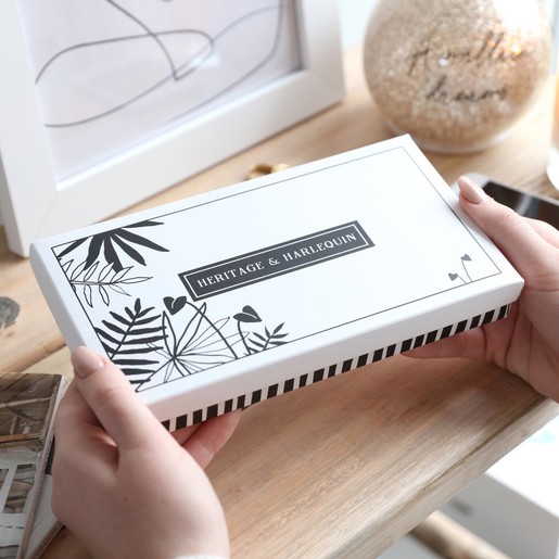 Lisa Angel with Ladies' House of Disaster Heritage & Harlequin Packaging