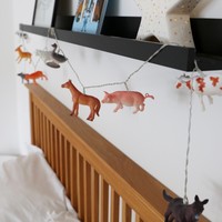 House of Disaster Farm Animal String Lights