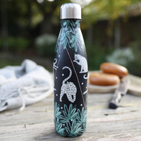 House of Disaster Feline Thermal Stainless Steel Drinks Bottle