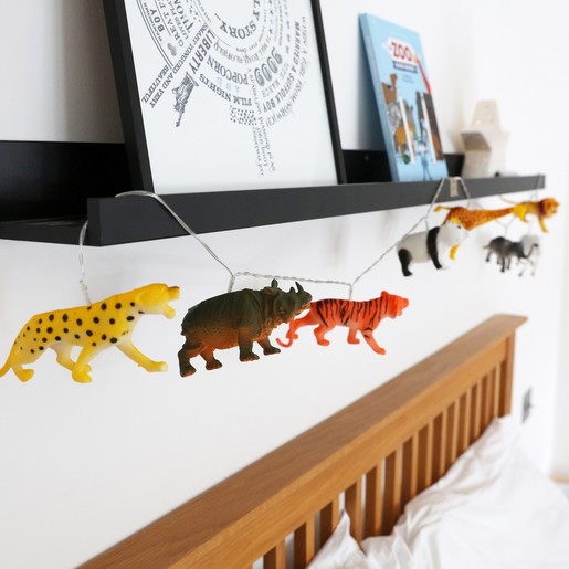 Lisa Angel Kids House of Disaster Safari Animal String Lights