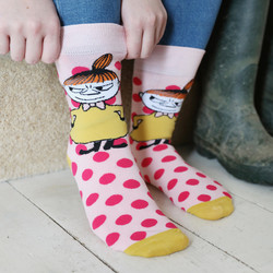 House of Disaster Moomin 'Little My' Print Socks