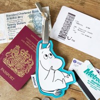 House of Disaster Moomin Luggage Tag