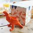 Lisa Angel Kids House of Disaster Orange Origami T-Rex Dinosaur Egg Cup