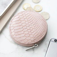 Estella Bartlett Mini Pink Snake Coin Purse