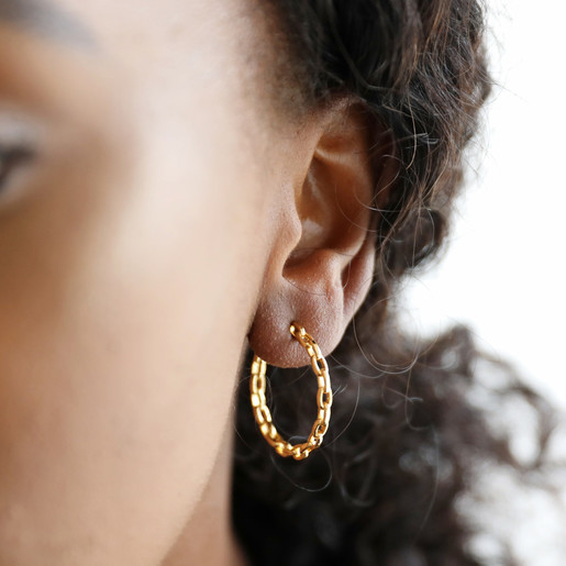 estella bartlett hoop earrings