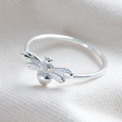 Sterling Silver Bee Ring