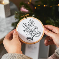 Make Your Own Mini Embroidery Hoop Kit