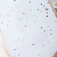 Lisa Angel Ladies' Personalised Speckled Stars Oval Trinket Box