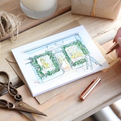 Owen Mathers Illustrated Lisa Angel Shop Greeting Card