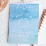 Throat Chakra Greeting Card