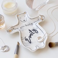 Personalised ‘I Love You Beary Much’ Trinket Dish