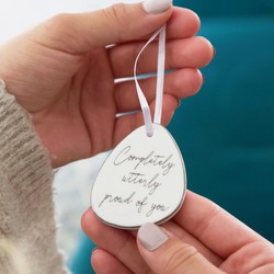 'Proud of You' Hanging Decoration