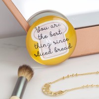 ‘Sliced Bread’ Glass Fridge Magnet