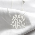 Lisa Angel Ladies' Silver Family Tree Necklace