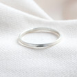 Lisa Angel Ladies' Sterling Silver Thin Band Ring