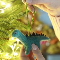 Felt Dinosaur Hanging Decoration