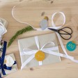 Lisa Angel Small Personalised Felt Bauble Shape Hanging Decoration