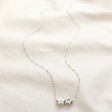 Lisa Angel Personalised Sterling Silver Star Bead Necklace
