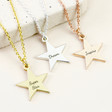 Lisa Angel Delicate Personalised Sterling Silver Star Charm Necklace