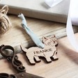 Personalised Wooden Westie Dog Hanging Decoration