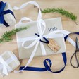 Personalised Wooden House Decoration as Gift Tag