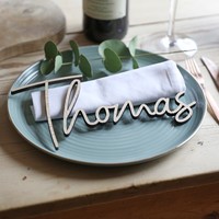 Personalised Wooden Name Sign