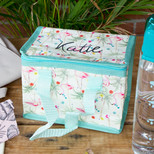 Personalised Party Flamingo Lunch Bag