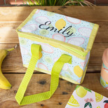 Personalised Tropical Fruit Lunch Bag