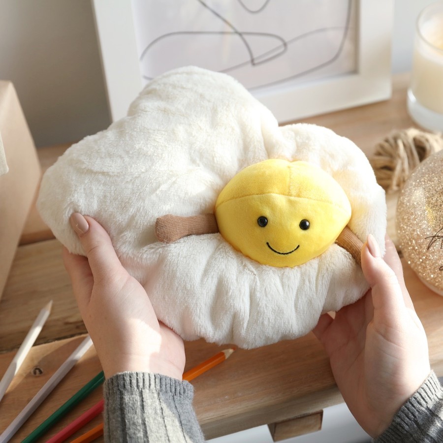 Amuseable Fried Egg by Jellycat - Jeremys Home Store