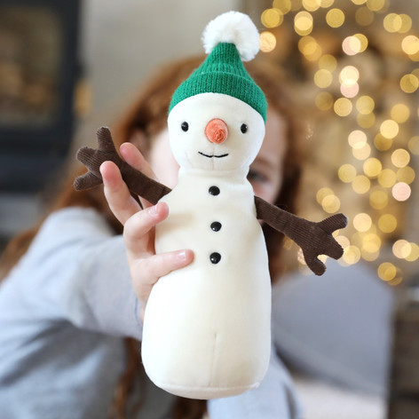 snowman cuddly toy uk