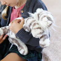 jellycat sacha snow tiger really big