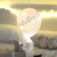 Lisa Angel Unique Personalised Name Hanging LED Pearlescent Balloon Light
