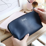 Personalised kikki.K Leather Pouch