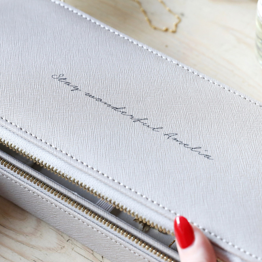 Personalised Stackers Travel Jewellery Box Lisa Angel