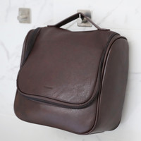 Stackers Brown Hanging Wash Bag
