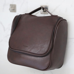 Stackers Brown Hanging Wash Bag