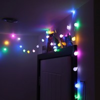 Plug In LED Sherbet Multi-Coloured 7M String Lights