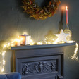 Lisa Angel Festive Plug In Warm White LED Cascading String Lights