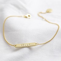 Personalised Sterling Silver ID Bracelet