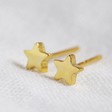 Lisa Angel Tiny Gold Sterling Silver Star Stud Earrings