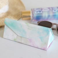 Pastel Watercolour Foldable Glasses Case