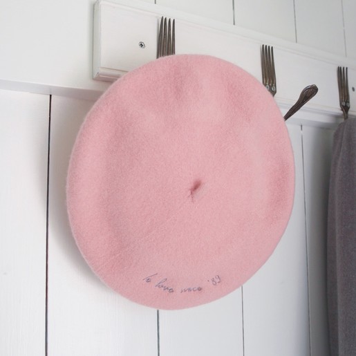 personalised beret