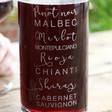 Ladies' Engraved Red Wine Lover's Wine Carafe