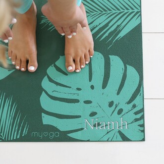 Personalised Palm Yoga Mat