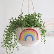 Lisa Angel with Sass & Belle Chasing Rainbows Hanging Planter